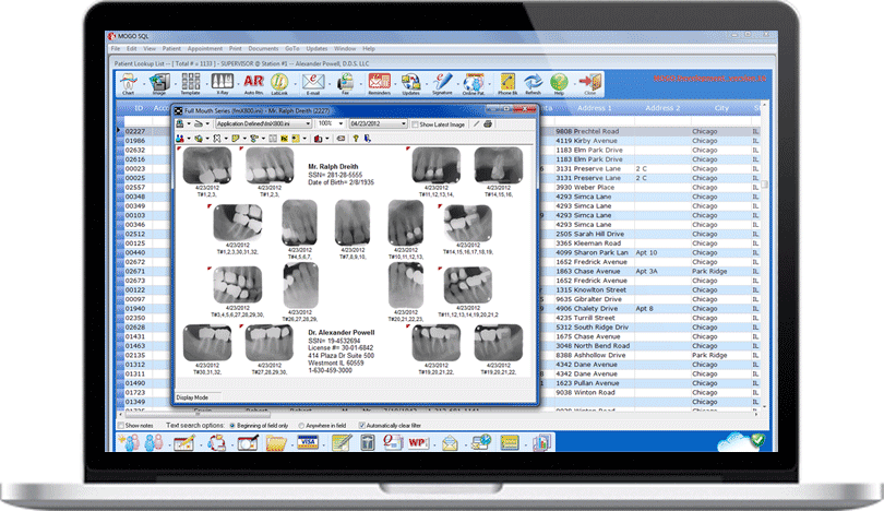 organized digital imaging system in cloud-based Dental Practice Management Software 
