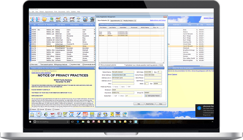 Cloud-Based Dental Practice Management Software Online Forms Management