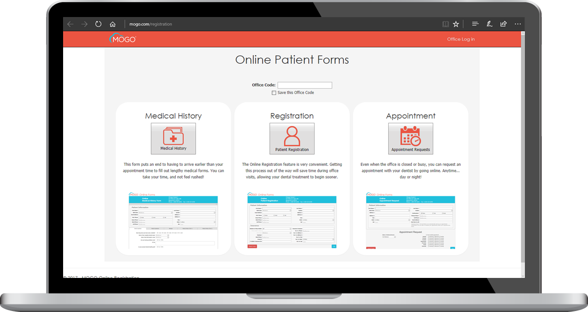 Cloud-Based Dental Practice Management Software Online Patient Forms